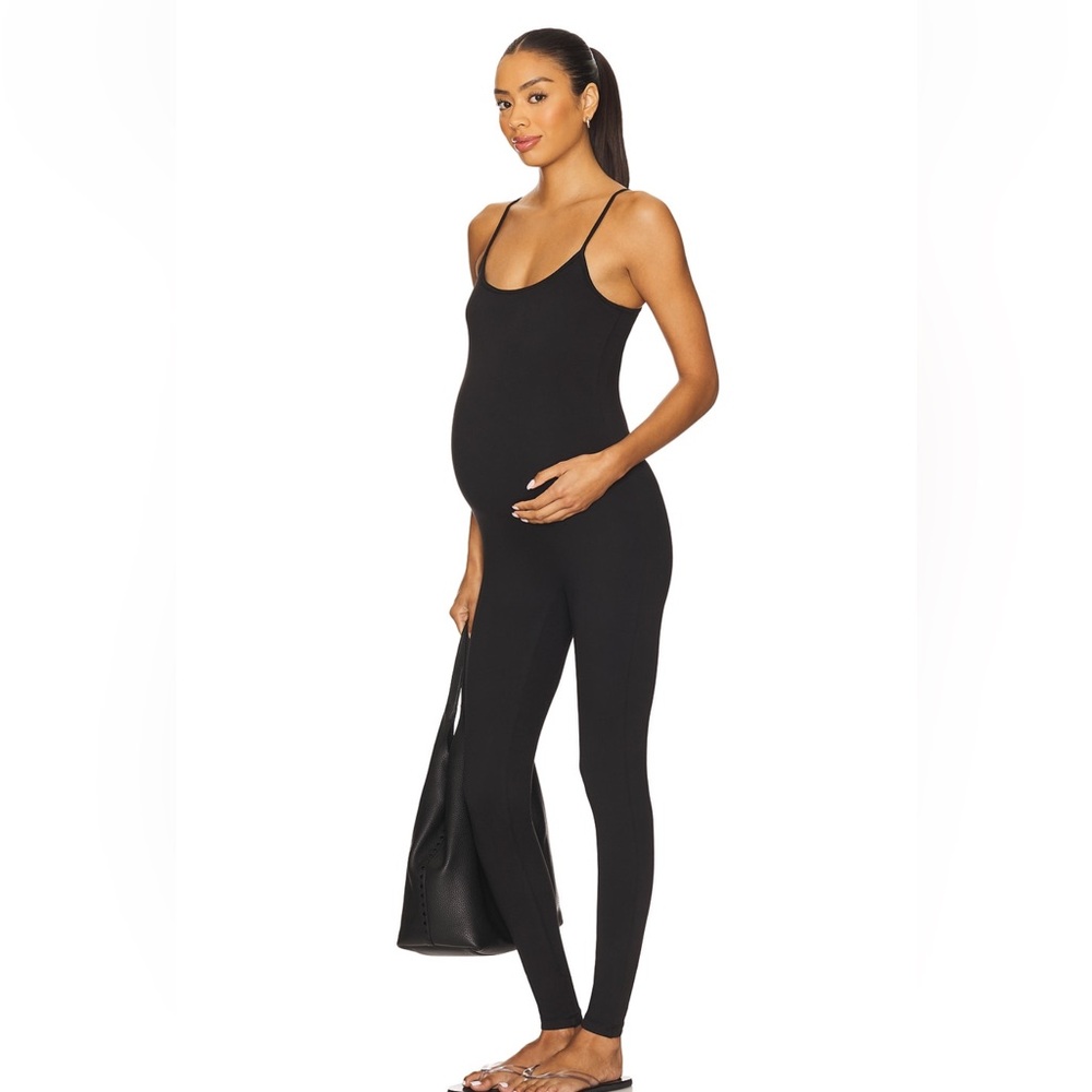 Elegant Black Spaghetti Strap Jumpsuit